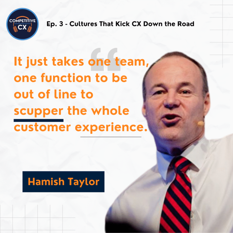 CX culture in financial services Hamish Taylor