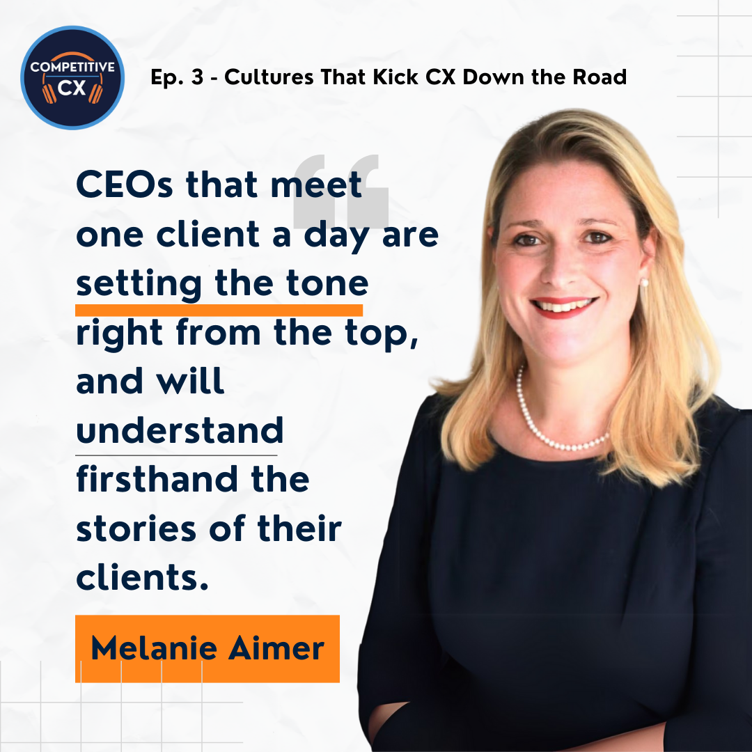 CX culture in financial services Melanie Aimer