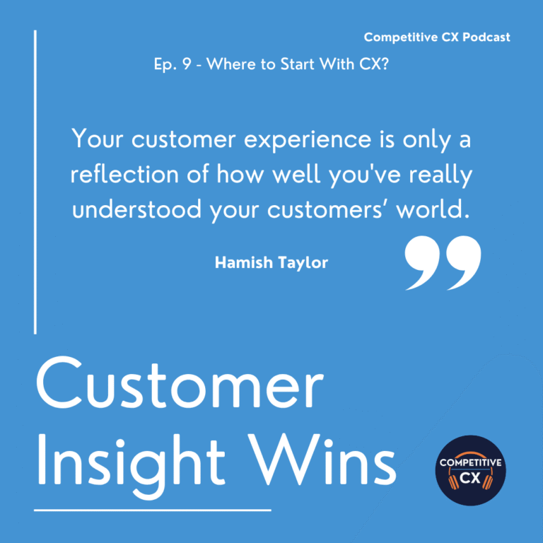 Starting a CX strategy in financial services Hamish Taylor
