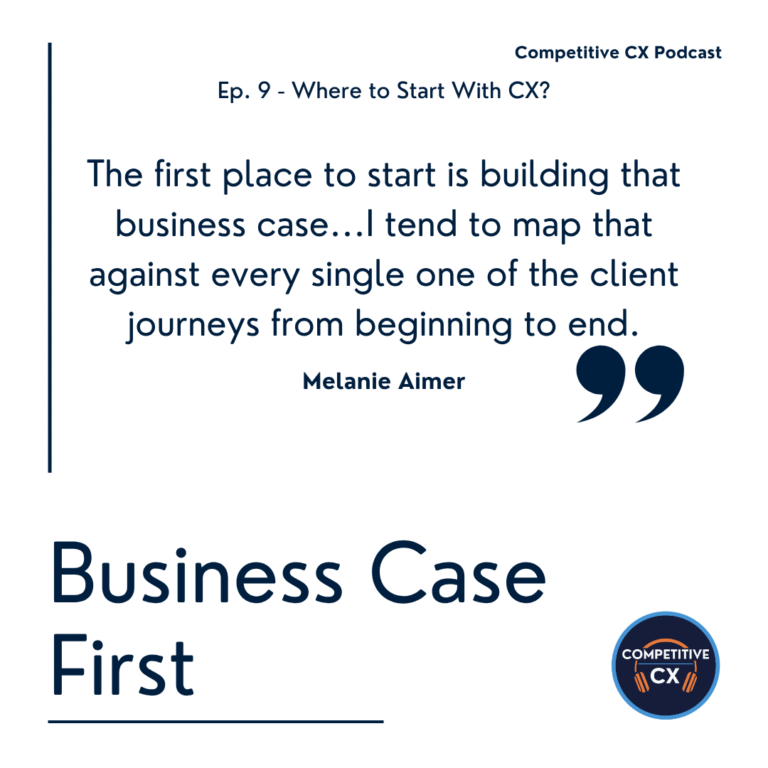 Starting a CX strategy in financial services Melanie Aimer 1