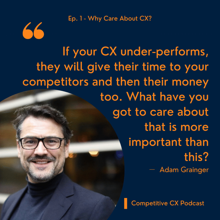Why CX matters in financial services Adam Grainger