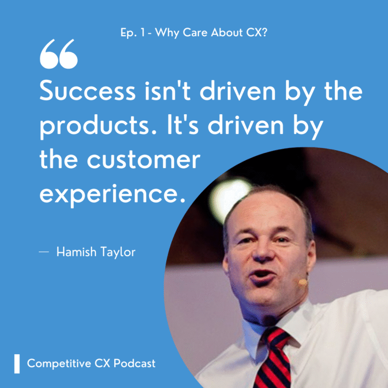 Why CX matters in financial services Hamish Taylor